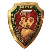 Значок "МПС 80 лет ведомственной охраны 1921-2001" Металл, эмаль Россия, 2001 год Сохранность хорошая Незначительные следы пайки инфо 10183g.