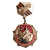 Юбилейный значок "25 лет победы в войне 1941-1945 гг " Латунь, эмаль СССР, 1970 год х 6,5 см Сохранность хорошая инфо 10199g.