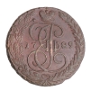 Монета номиналом 5 копеек (Медь - Россия, 1789 год) 1789 г инфо 10749g.